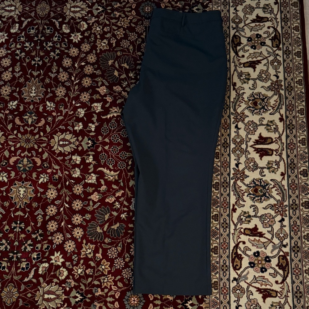 Lands' End Men's Dark Gray Dress Pants
